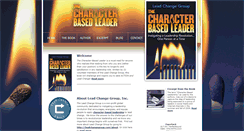 Desktop Screenshot of characterbasedleader.com